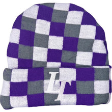 Load image into Gallery viewer, Blue Block LT Beanie