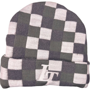 Grey Block LT Beanie